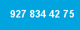927 834 42 75 927 834 42 75